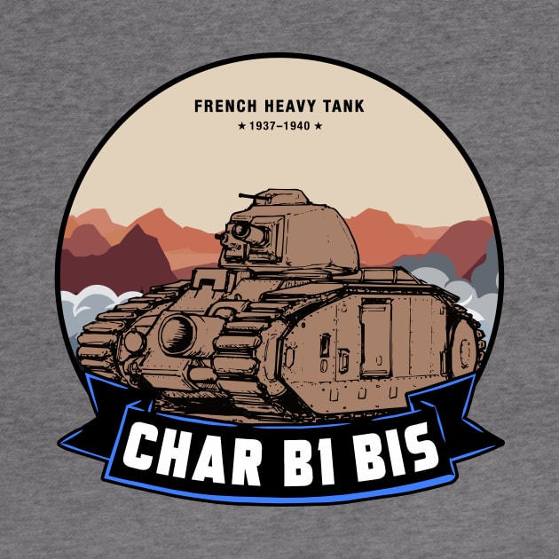 CHAR B1 bis by theanomalius_merch